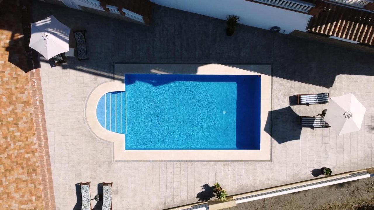 Villa El Palomar Azul With Pool And Sea View Benajarafe Exterior foto