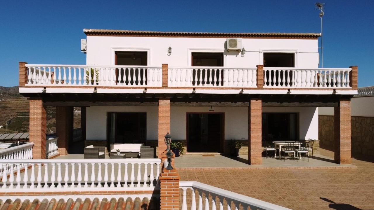 Villa El Palomar Azul With Pool And Sea View Benajarafe Exterior foto