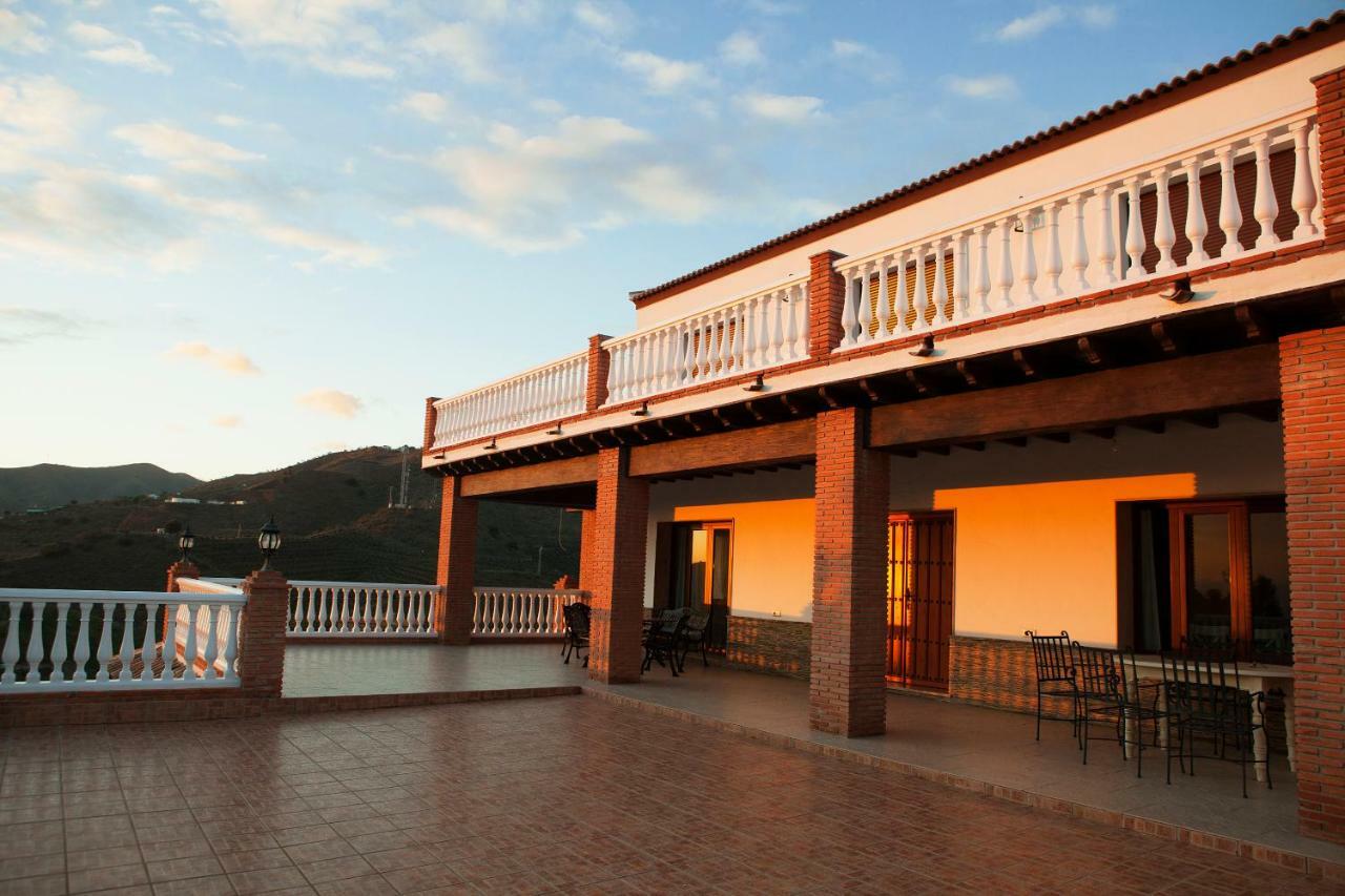Villa El Palomar Azul With Pool And Sea View Benajarafe Exterior foto